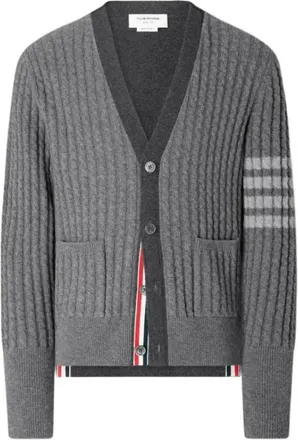 Thom Browne Uomo, Maglie, Grigio, XL, new