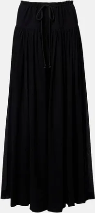 The Row Falda larga de muselina de algod&oacute;n