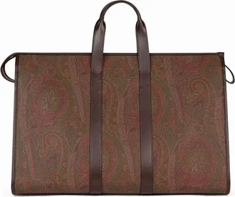 Etro Mens Duffle Bag Arnica Brown Luggage & Holdalls