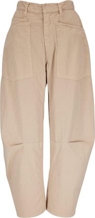 Nili Lotan high-waist trousers - women - Cotton/Elastane - 00 - Neutrals