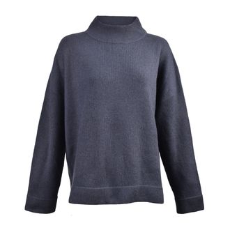 Brunello Cucinelli Blue Cashmere Womens Sweater