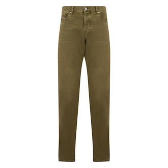 Diesel Slim-fit Jeans, male, Green, Size: W38 Slim Fit Jeans