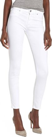 Hudson Womens Nico Super Skinny Jeans In White