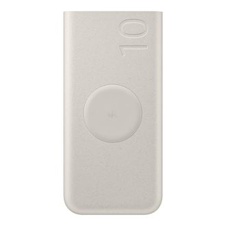 Samsung Eb-u2510xuegeu Bater&iacute;a Externa 10000 Mah Cargador Inal&aacute;mbrico Beige