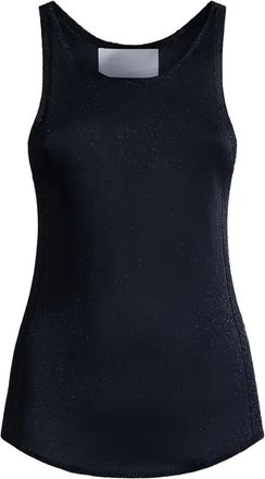 Circus Hotel Canotta con dettaglio lamé - Nero