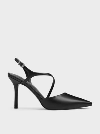 Charles & Keith Cordelia Pointed Slingback Pumps
