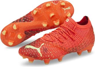 Puma Future Z 1.4 FG/AG WNs Football ShoeWomen, Fiery Coral, 8 UK