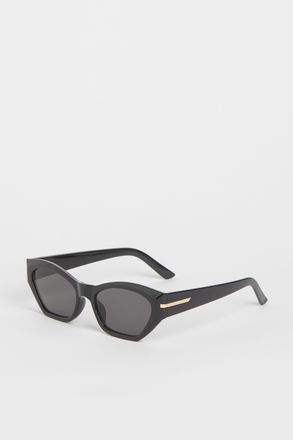 H&M Cat-Eye-Sonnenbrille - Schwarz