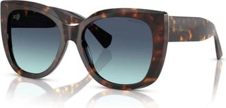 Tiffany & Co. Stijlvolle zonnebril met 80159S ontwerp - Dames - Zonnebrillen - Bruin - 55 MM - Accessoires