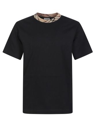 Burberry Black Crew Neck T-Shirt