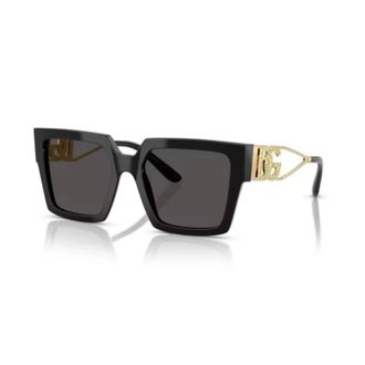 Dolce & Gabbana Sunglasses, unisex, Black, 53 MM, Stylish Sunglasses with Unique Design