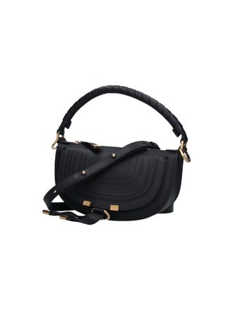Chlo&eacute; Womens Chlo&egrave; Bags Black Calf Leather