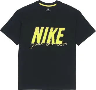 Nike Casual Sports Breathable Short Sleeve Black DO6369-010