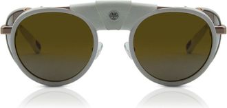 Vuarnet VL2113 GLACIER GENESIS 0001 7184 Mens Sunglasses White Size Standard