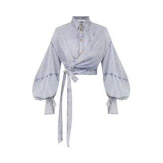 Zimmermann Donna, Camicette, Blu, S, new