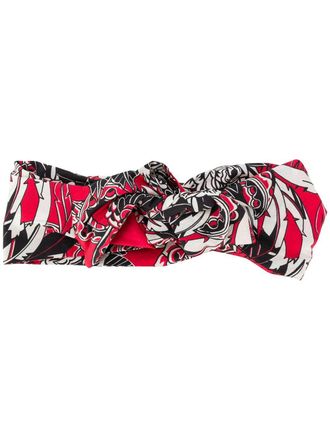 Red(v) printed headband - women - Cotton - One Size