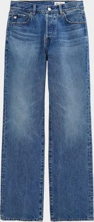 AG - Adriano Goldschmied Sydney Stovepipe Straight-Leg Jeans