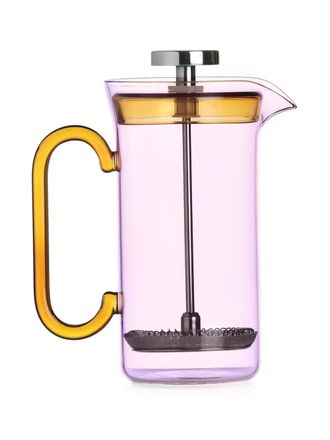 Ichendorf Clarinette translucent coffee press (11.5cm x 9cm) - unisex - stainless steel/glass - OS - Pink