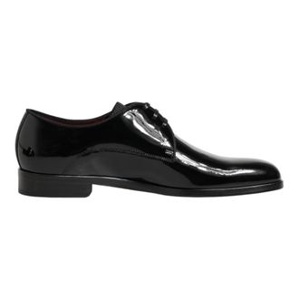Dolce & Gabbana Derby Geklede Schoenen - Heren - Nette schoenen - Zwart - 38 1/2 EU - Leer - Schoenen