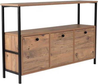 Hanah Home Industrial Console Table