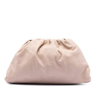 Bottega Veneta Tweedehands Lamsleer De Pouch