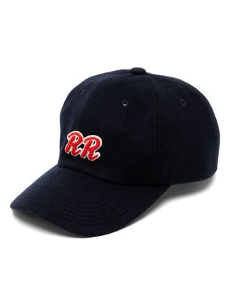 Undercover logo-patch cap - men - Wool - One Size - Blue