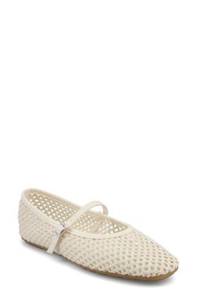 Mia Kora Mary Jane Flat in Natural at Nordstrom, Size 6.5
