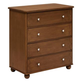 Atmosphera C&oacute;moda Mona Rectangular De 45 X 80 Cm Con 4 Cajones, Color Marr&oacute;n - Atmosphera Cr&eacute;ateur DInt&eacute;rieur