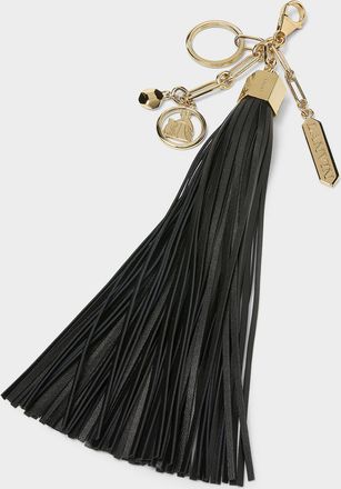 Lanvin Womens Leather tassel key chain