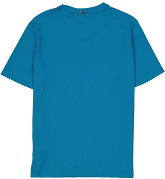 Herno Mens Blue Cotton T-Shirt