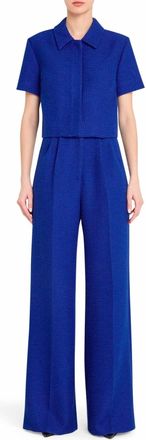Amanda Uprichard Jane Pants In Bright Blue