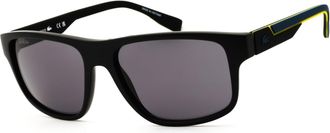 Lacoste L6057SN 002 Matte Black/Grey