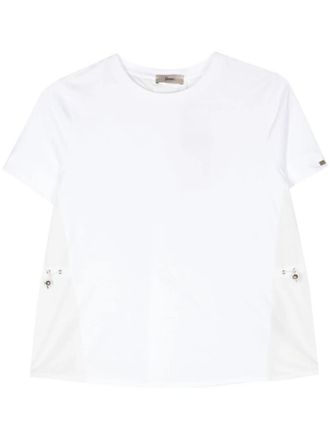 Herno White Crew Neck T-Shirt