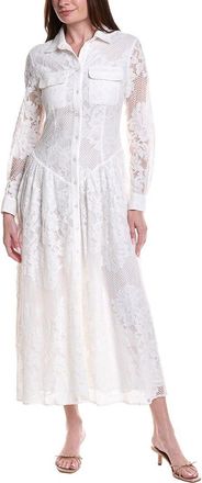 Bardot Agatha Lace Shirtdress