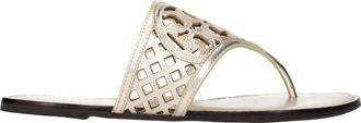 Tory Burch Tory Burch Infrarood rieten damesgoud leer
