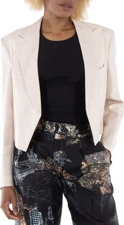 Stella McCartney Ladies Adley Cropped Jacket, Brand Size 42 (US Size 8)