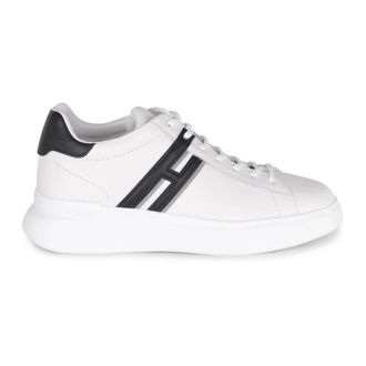 Hogan Sneakers, male, White, Size: 10 1/2 US H580 Laced H Profile