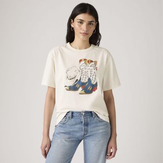 Levi's Graphic Tabor Tee - Womens - 2XL - White