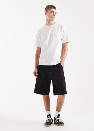 Timberland Washed Duck Canvas Carpenter - Pantaloncini neri-Nero