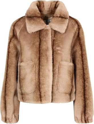 Betta Corradi Abrigo Yogi - Jackets - Mujer - Beige - L