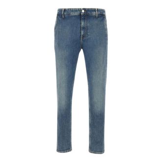 Pantaloni Torino Heren, Jeans, Blauw, Maat: W36 Katoen