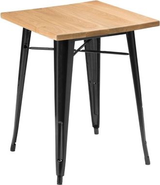Premier Housewares Black Powder Coating Aldgate Table