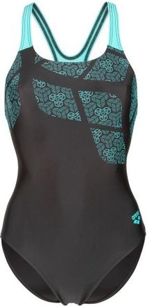 Arena Kikko Swimsuit Swim Pro Back Badeanzug f&uuml;r Damen | grau