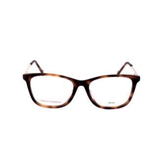 Carolina Herrera Ladies Brown Rectangular Eyeglass Frames HER 0118/G-1