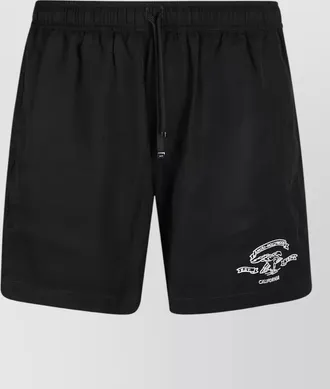 Amiri graphic print deck shorts