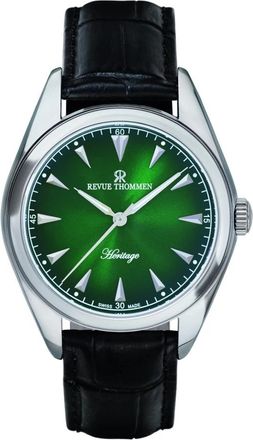 Revue Thommen Horloges - Heren - Horloges - Zwart - ONE Size - Leer - Accessoires
