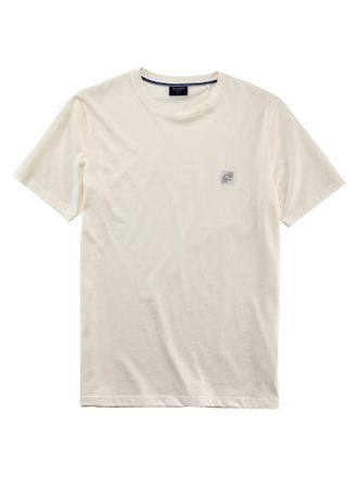 Olymp T-Shirt OLYMP OLYMP Wirk Casual, Herren, Gr. 3XL, weiss (sanftes wei&szlig;), Single Jersey, Obermaterial: 100% Baumwolle, unifarben, regular fit h&uuml;ftlang, 