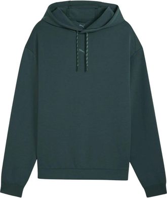 Puma Puma - Sport Logo Play Fleece Hoodie - Heren - Sport - Groen - Maat: L Fleece