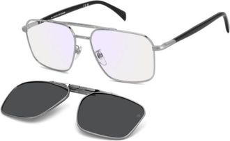 David Beckham Db 1187/G/C Square-Frame Dual-Lens Sunglasses