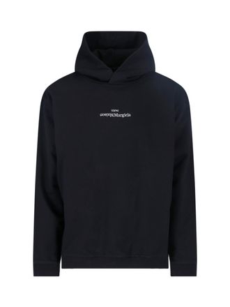 Maison Margiela Felpa Cappuccio Logo